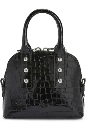 Giuseppe Zanotti Crocodile-print leather tote bag