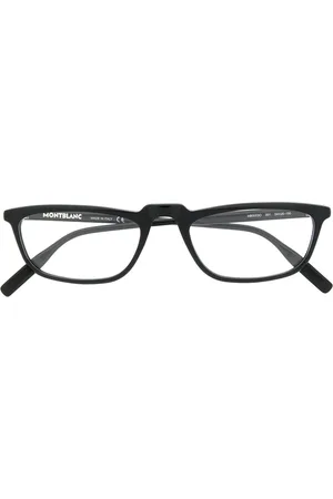 Montblanc Matte-finish square frame glasses