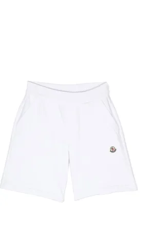 Moncler Logo-patch cotton shorts