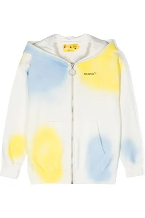 OFF-WHITE Graphic-print zip-up hoodie