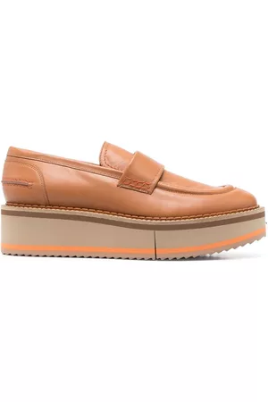 Robert Clergerie Women Loafers - Leather chunky loafers