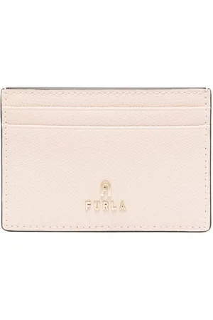 Furla Leather logo lettering cardholder