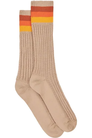 Etro Stripe-detail ribbed-knit socks