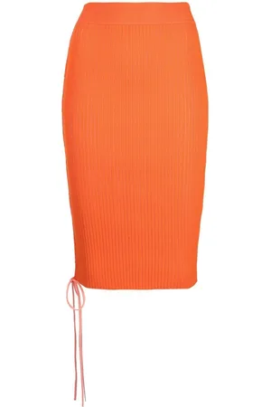 OFF-WHITE Vanise lace-up skirt