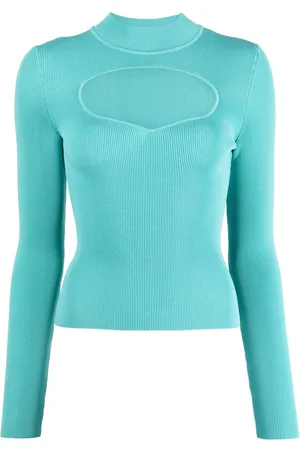 Staud Cara cut-out detail top