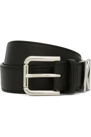 Dolce & Gabbana KIM DOLCE&GABBANA logo-lettering leather belt