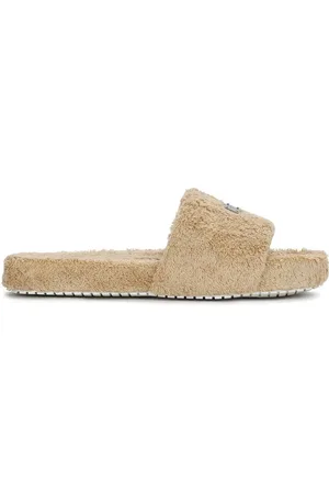 Dolce & Gabbana Logo-tag terrycloth slides