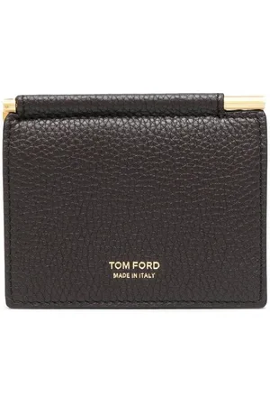 TOM FORD Money Clip Leather Wallet - Farfetch