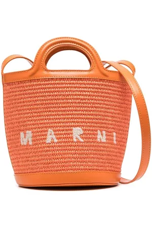 Marni Tropical Summer Micro Raffia Tote