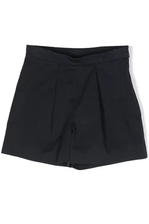 BONPOINT Pleat-detailing cotton shorts