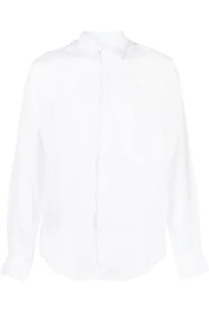 Sunspel Long-sleeve linen shirt