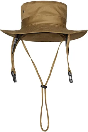 Dsquared2 D2 Monogram Cotton Bucket Hat In Yellow