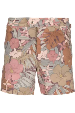 Tom Ford Floral-print deck shorts