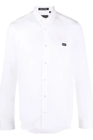 Philipp Plein Gothic Banner long-sleeve shirt