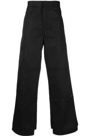 Palm Angels Reversed waistband chino trousers