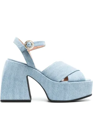 NODALETO Bulla Joni Denim Sandals