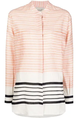 Bambah Aida striped linen shirt