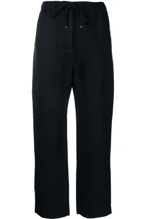 Tommy Hilfiger Linen boyfriend tapered trousers