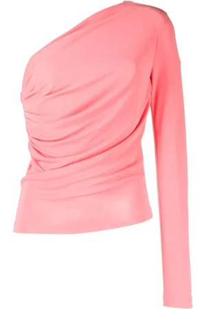 Dsquared2 Ruched one-sleeve T-shirt