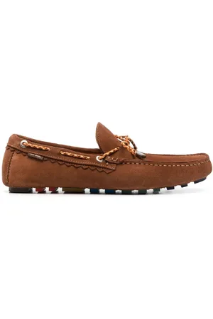 Paul Smith Tie-fastening suede mocassins