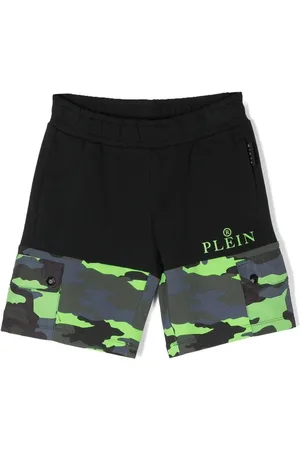 Philipp Plein Plein camouflage-print shorts