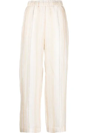 PESERICO SIGN Striped palazzo pants