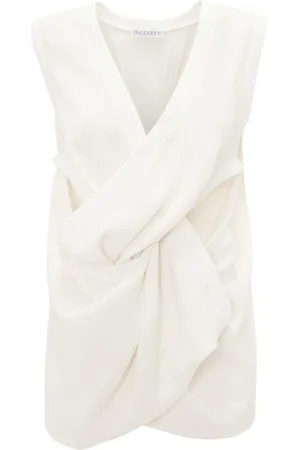 J.W.Anderson Twist-front sleeveless top