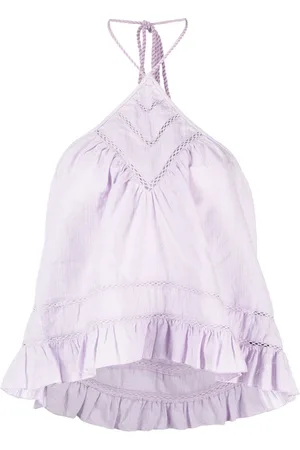 Isabel Marant Halterneck backless flared top