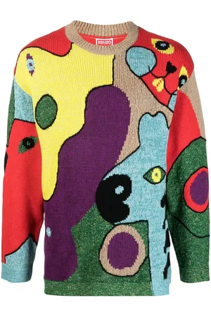 Kenzo Multicolour knitted jumper