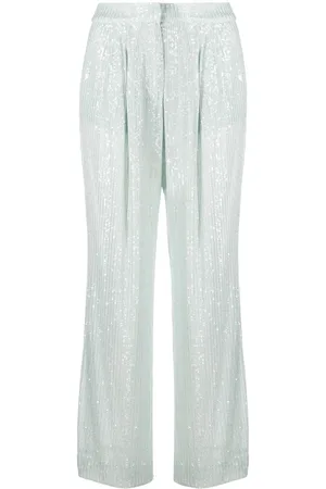 ROTATE Sequin-embellished trousers