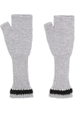 Barrie Fingerless knit gloves