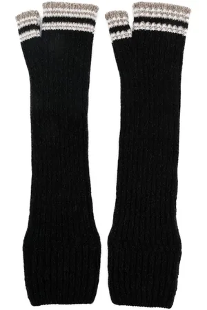 Barrie Cashmere fingerless gloves