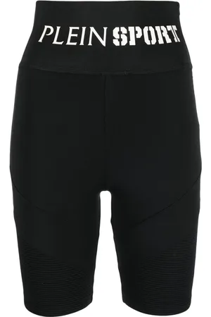 Philipp Plein Logo-waistband high-waisted leggings