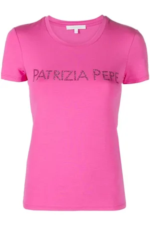 Patrizia Pepe Essential logo-print T-shirt