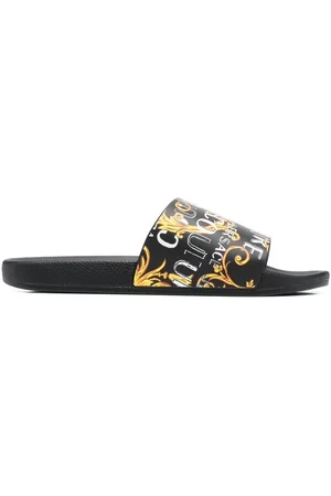 Versace couture flip discount flops