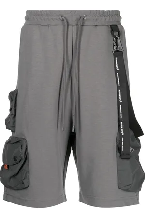 Musium Div. Drawstring-waist cargo shorts
