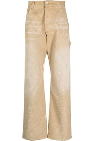 Heron Preston Paint-splatter Hammer trousers