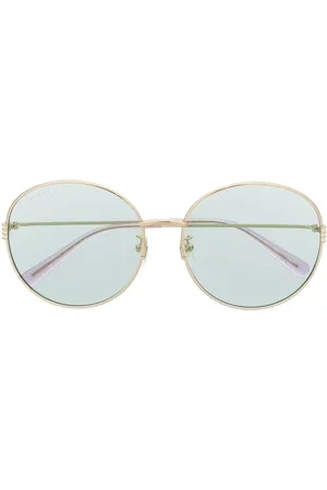 Gucci Polished round-frame sunglasses