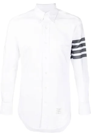 Thom Browne 4 Bar Stripe cotton shirt