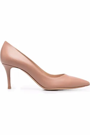 Gianvito Rossi Polished-finish pointed-toe pumps