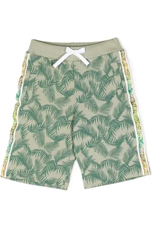 Aigner All-over print cotton shorts