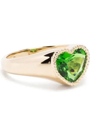 YVONNE LÉON 9kt yellow Baby Coeur ring
