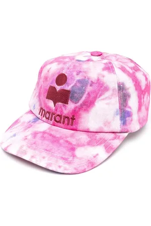Isabel Marant Marbled-print logo cap