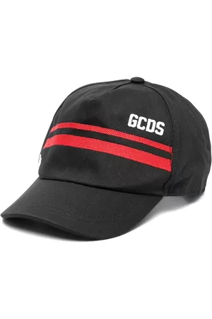 GCDS Hats - Logo embroidered cotton cap