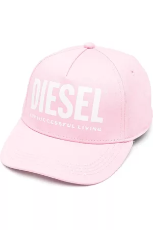 Diesel Boys Varsity Caps - Logo-print baseball cap