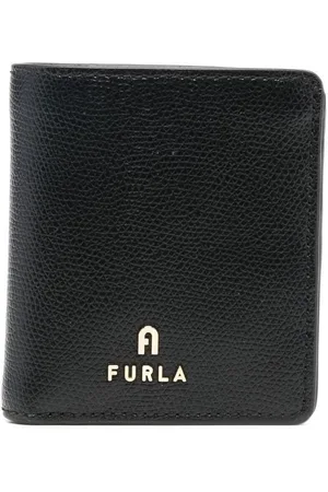 Furla Logo-lettering leather wallet
