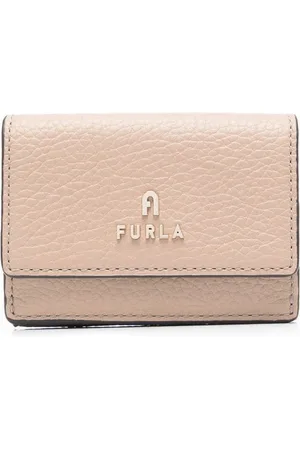 Furla Tri-fold logo-plaque wallet