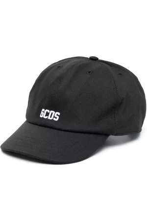GCDS Boys Hats - Embroidered-logo cotton cap
