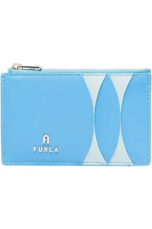 Furla Logo-plaque leather wallet