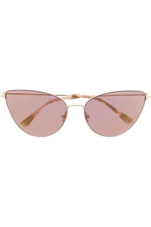 Tom Ford Cat-eye frame logo sunglasses
